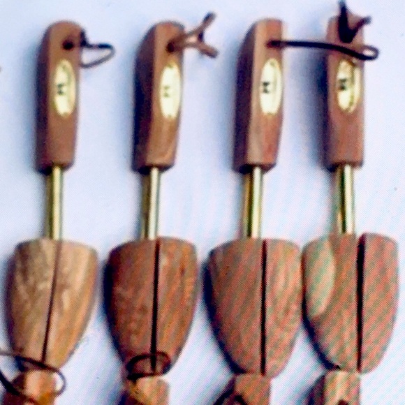 💯CEDAR ELEMENTS💯 12 PAIRS REAL WOOD SHOES HORNS ADJUSTABLE . - Picture 5 of 16